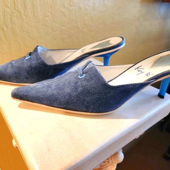 Italian Jean Shoes by "Key Te" for Women - Picture 5 of 7